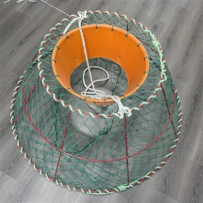 Pot Crab Komèsyal ak Plastik kouvwi Steel Frame