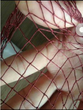 Nylon Mutilfilament Lapèch Filè ak Single Knot